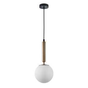 Pendant lamp Lux Ravena 10w – modern pendant lamp in brass and steel