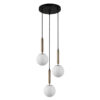 Pendant lamp Lux Ravena – modern pendant lamp in brass and steel