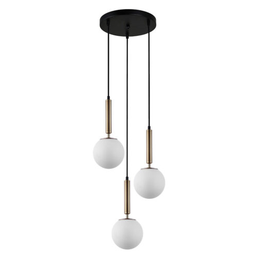 Pendant lamp Lux Ravena – modern pendant lamp in brass and steel