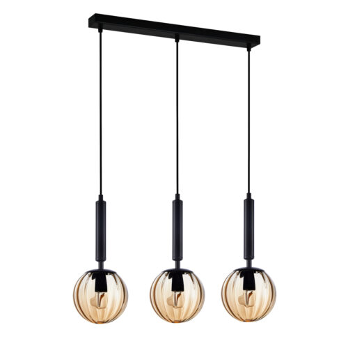 Pendant lamp Lux Ravena – modern pendant lamp in black and steel