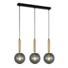 Pendant lamp Lux Ravena – modern pendant lamp in brass