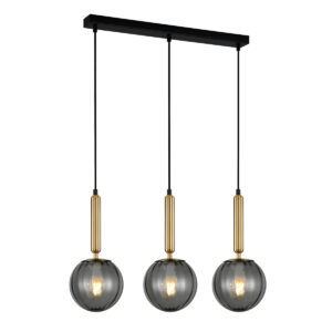 Pendant lamp Lux Ravena – modern pendant lamp in brass