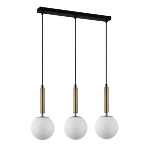 Pendant lamp Lux Ravena – modern pendant lamp in brass and steel