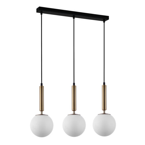 Pendant lamp Lux Ravena – modern pendant lamp in brass and steel