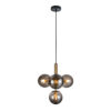 Pendant lamp Lux Ravena – modern pendant lamp in brass