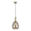 Pendant lamp Lux Gater – modern pendant lamp in gold and metal alloy