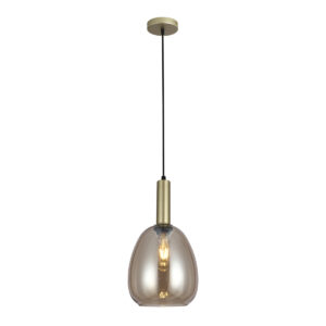 Pendant lamp Lux Gater – modern pendant lamp in gold and metal alloy