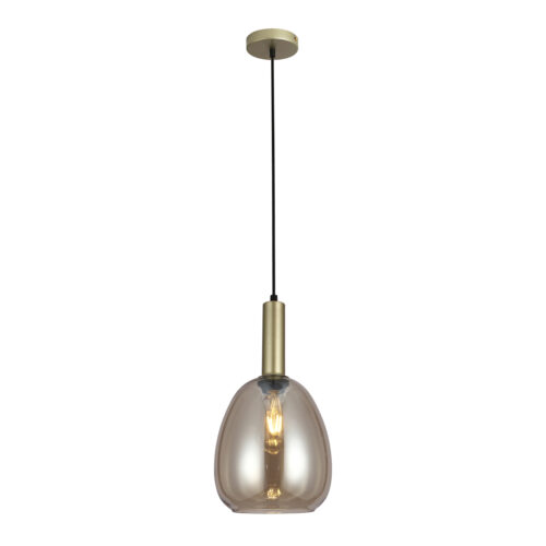 Pendant lamp Lux Gater – modern pendant lamp in gold and metal alloy
