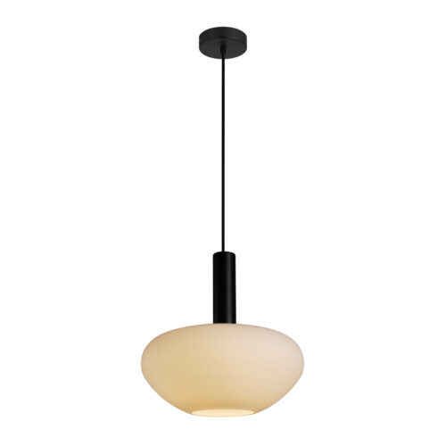 Pendant lamp Lux Gater – modern pendant lamp in black and metal alloy