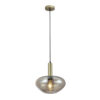 Pendant lamp Lux Gater – modern pendant lamp in gold and metal alloy