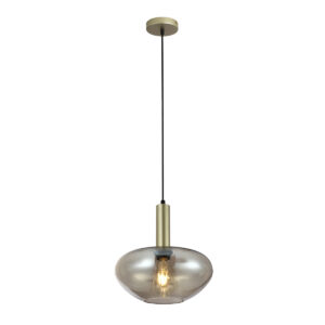 Pendant lamp Lux Gater – modern pendant lamp in gold and metal alloy