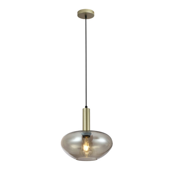 Pendant lamp Lux Gater – modern pendant lamp in gold and metal alloy
