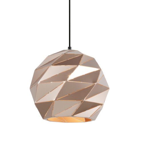Pendant lamp Lux Palermo – modern pendant lamp in gold and steel
