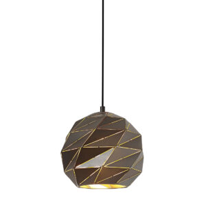 Pendant lamp Lux Palermo – modern pendant lamp in anthracitic and steel