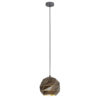 Pendant lamp Lux Palermo PND-2424-1S-GR+GD