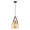 Pendant lamp Lux Solta – modern pendant lamp in black