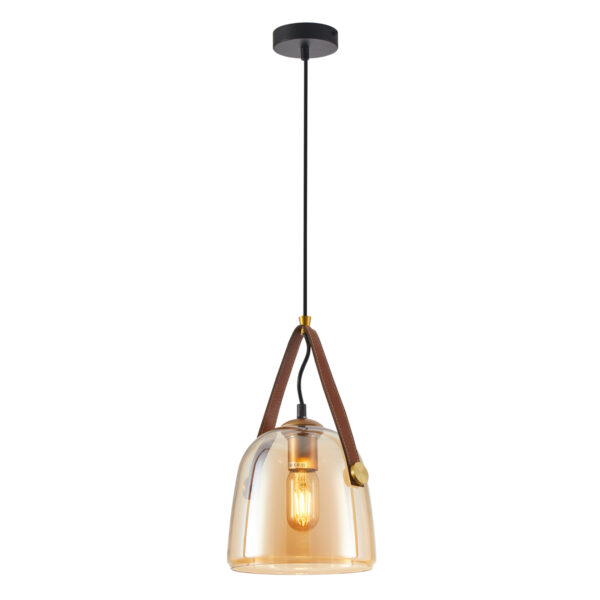 Pendant lamp Lux Solta – modern pendant lamp in black