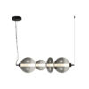 Pendant lamp Lux Sonte 36w – modern pendant lamp in matt black and metal alloy