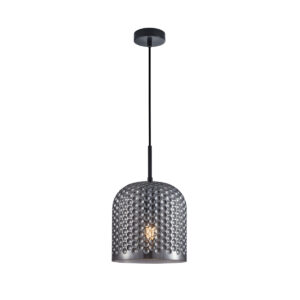 Pendant lamp Lux Renti 40w – modern pendant lamp in black and steel