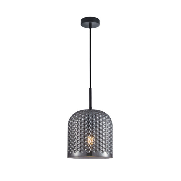 Pendant lamp Lux Renti 40w – modern pendant lamp in black and steel