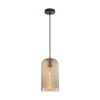 Pendant lamp Lux Renti – modern pendant lamp in gold and steel