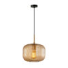 Pendant lamp Lux Gavino 40w – modern pendant lamp in gold and steel