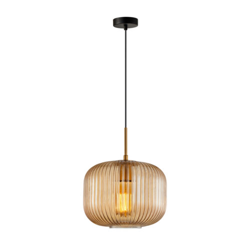 Pendant lamp Lux Gavino 40w – modern pendant lamp in gold and steel