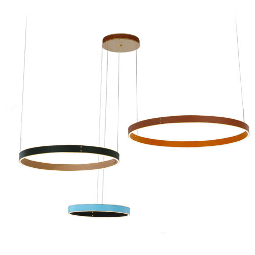 Pendant lamp Lux Manezia 148w – modern pendant lamp in brown