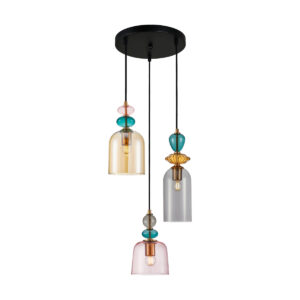 Pendant lamp Lux Namos – modern pendant lamp in brass and metal alloy