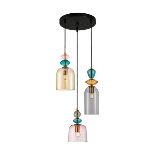 Pendant lamp Lux Namos – modern pendant lamp in brass and metal alloy