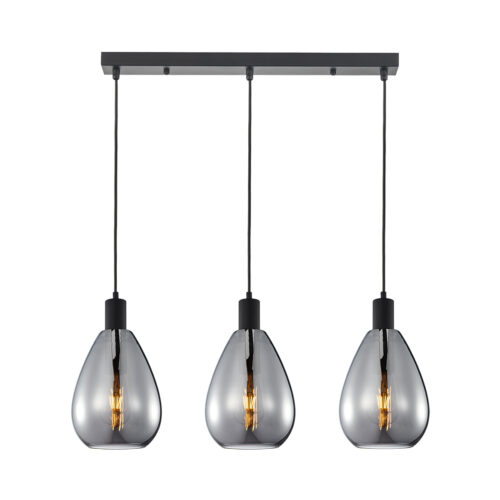 Pendant lamp Lux Zulo 40w – modern pendant lamp in black and metal alloy
