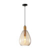 Pendant lamp Lux Zulo – modern pendant lamp in brass and metal alloy