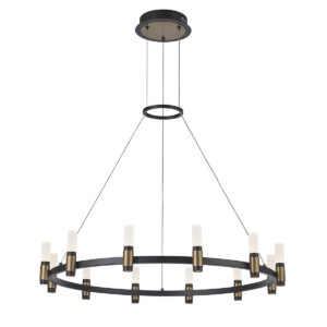 Pendant lamp Lux Alamo – modern pendant lamp in matt black