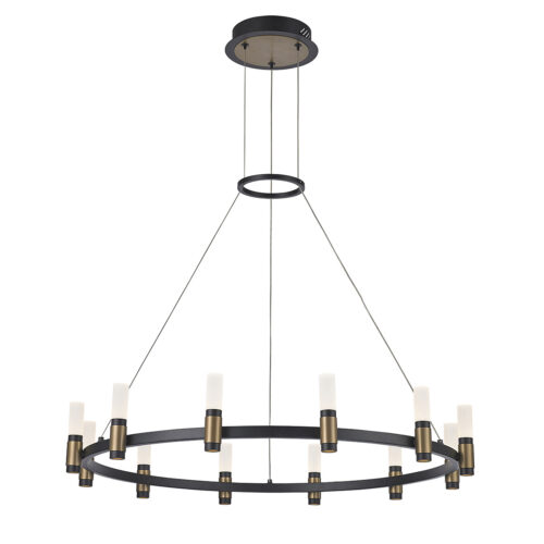 Pendant lamp Lux Alamo – modern pendant lamp in matt black