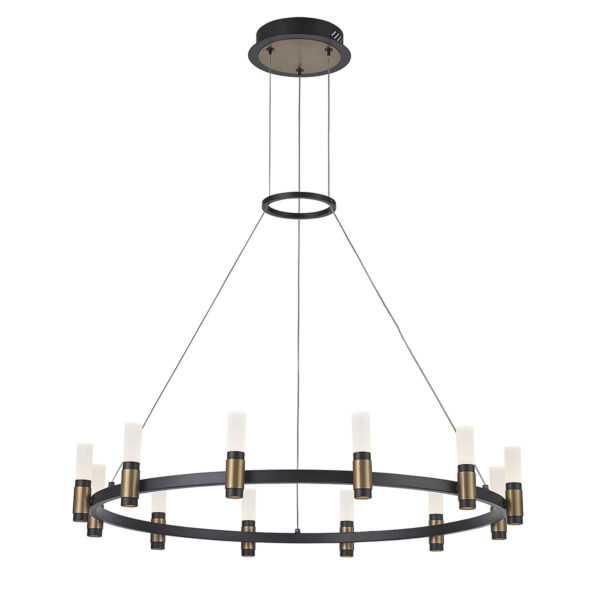 Pendant lamp Lux Alamo – modern pendant lamp in matt black