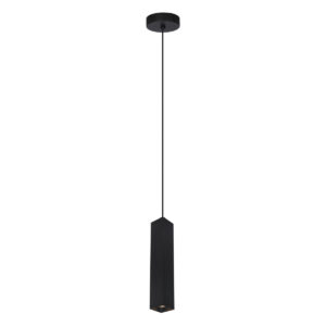 Pendant lamp Lux Ander 10w – modern pendant lamp in sandblasted black and steel