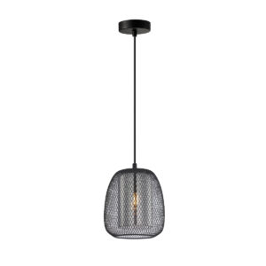 Pendant lamp Lux Amiria 40w – modern pendant lamp in black and metal alloy