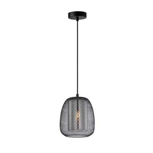 Pendant lamp Lux Amiria 40w – modern pendant lamp in black and metal alloy