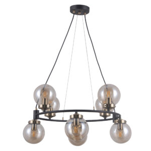 Pendant lamp Lux Galvez – modern pendant lamp in black