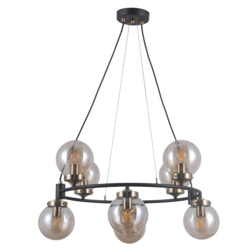 Pendant lamp Lux Galvez – modern pendant lamp in black