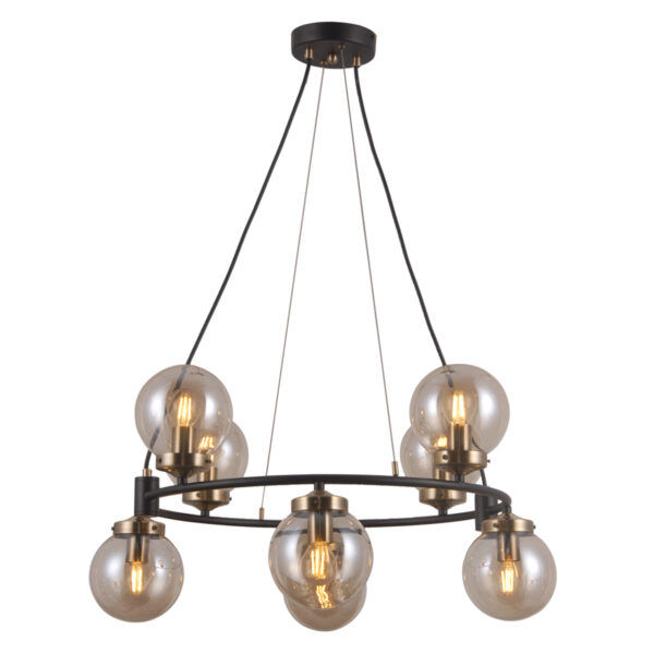 antique bronze and steel