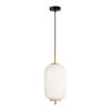 Pendant lamp Lux Olmeto – modern pendant lamp in gold and steel