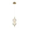 Pendant lamp Lux Lazie 10w – modern pendant lamp in brass