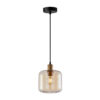 Pendant lamp Lux Zona 40w – modern pendant lamp in gold and steel