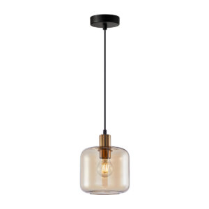 Pendant lamp Lux Zona 40w – modern pendant lamp in gold and steel