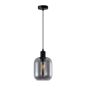 Pendant lamp Lux Zona – modern pendant lamp in black and steel
