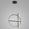 Pendant lamp Lux Cerrila 48.6w – modern pendant lamp in black and steel