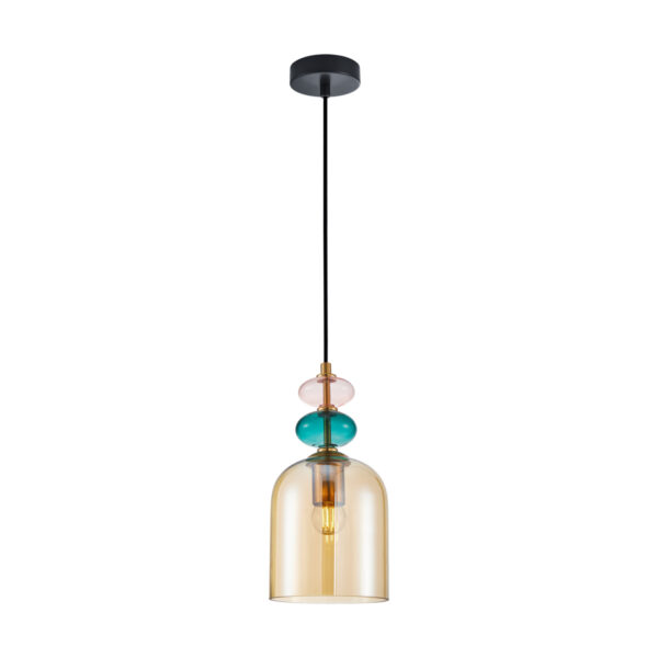 Pendant lamp Lux Busco – modern pendant lamp in black