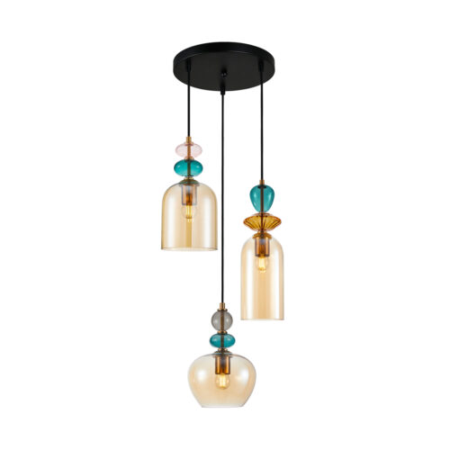 Pendant lamp Lux Busco – modern pendant lamp in black