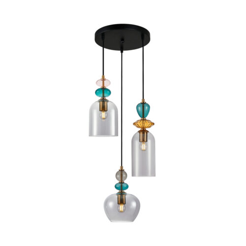 Pendant lamp Lux Busco – modern pendant lamp in black